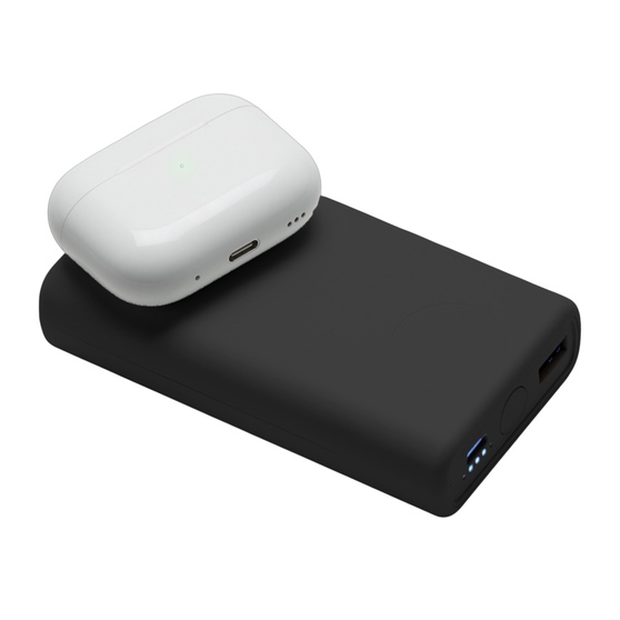 Внешний беспроводной аккумулятор 2-в-1 с функцией зарядки Apple Watch, QC/PD «AtomIQ», 10000 мАч-8