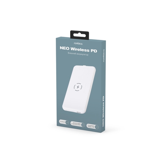 Внешний беспроводной аккумулятор «NEO Wireless PD», 10000 mAh-5