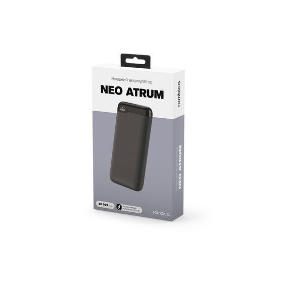 Внешний аккумулятор «NEO Atrum», 20000 mAh-3