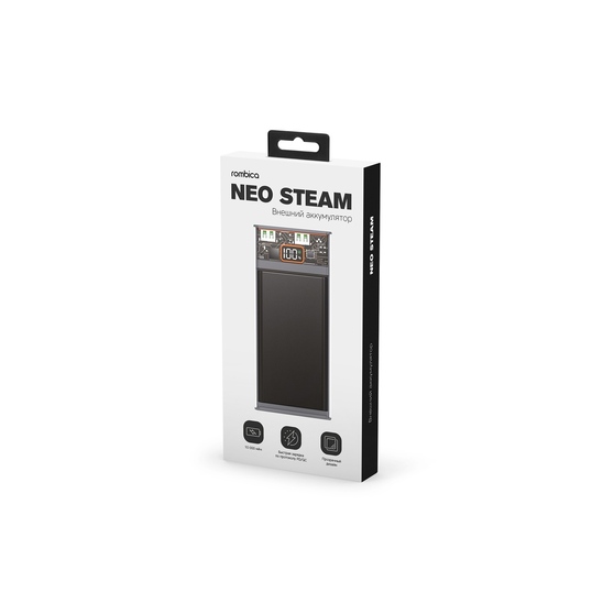 Внешний аккумулятор «NEO Steam», 10000 mAh-4