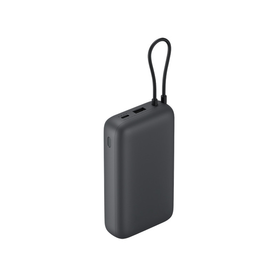 Внешний аккумулятор с встроенным кабелем Xiaomi Power Bank (Integrated Cable), 20000 мАч-1