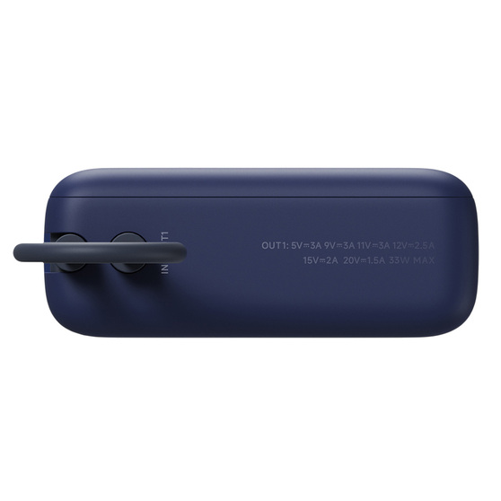 Внешний аккумулятор со встроенным кабелем Xiaomi 33W Power Bank (Integrated Cable), 10000 мАч-4