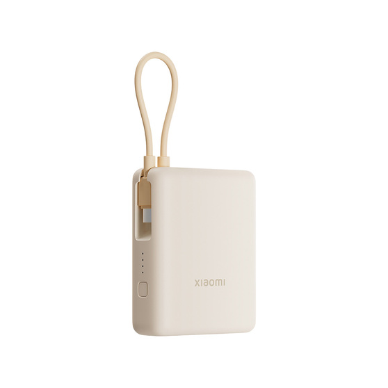 Внешний аккумулятор со встроенным кабелем Xiaomi 33W Power Bank (Integrated Cable), 10000 мАч-1