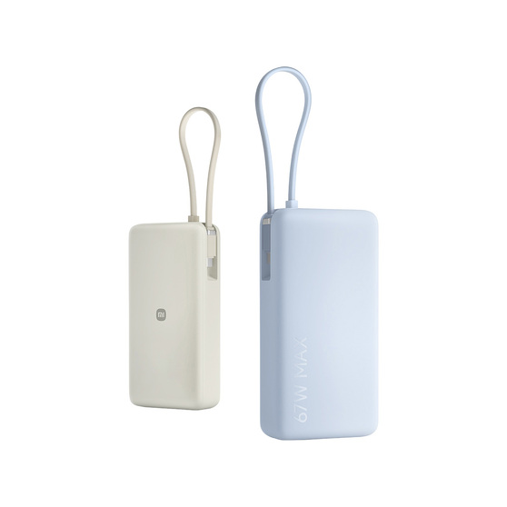 Внешний аккумулятор со встроенным кабелем Xiaomi 67W Power Bank (Integrated Cable), 20000 мАч-8