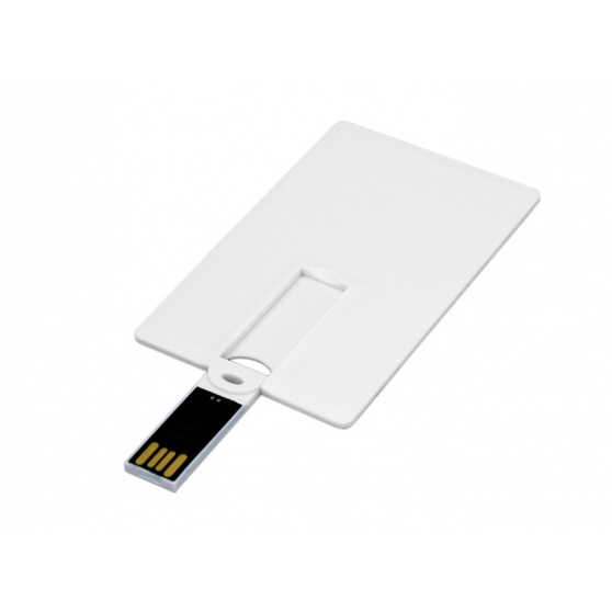 USB 2.0- флешка на 64 Гб в виде пластиковой карты с откидным механизмом-1
