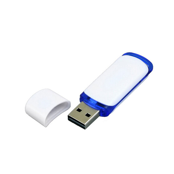 USB 2.0- флешка на 32 Гб с цветными вставками-1