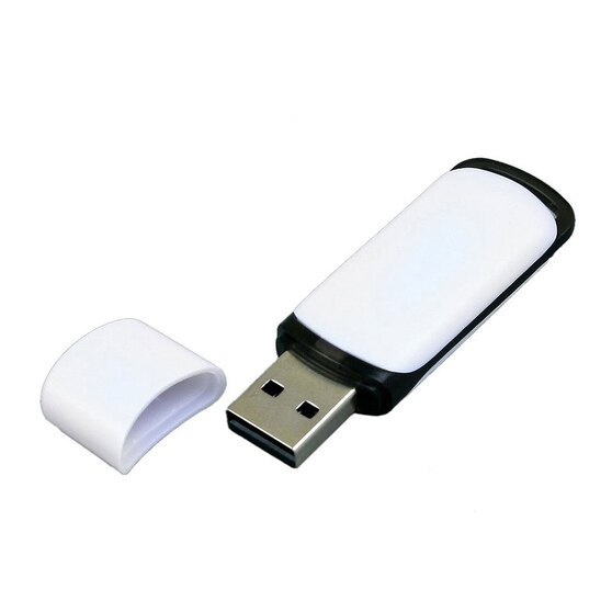 USB 2.0- флешка на 32 Гб с цветными вставками-1
