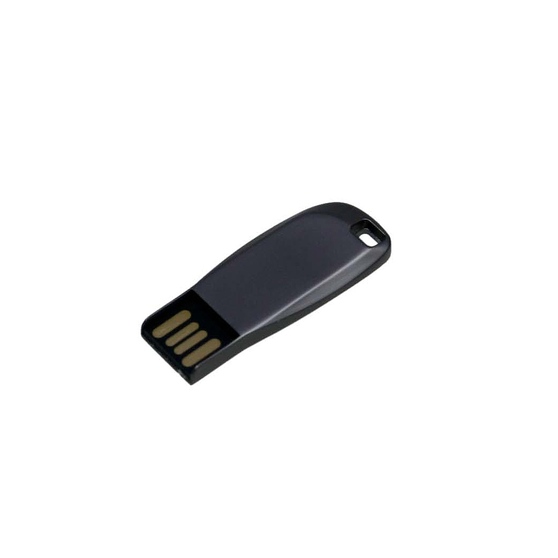 USB 2.0- флешка на 32 Гб компактная с мини чипом и овальным отверстием-1