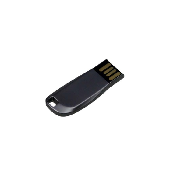 USB 2.0- флешка на 64 Гб компактная с мини чипом и овальным отверстием-2