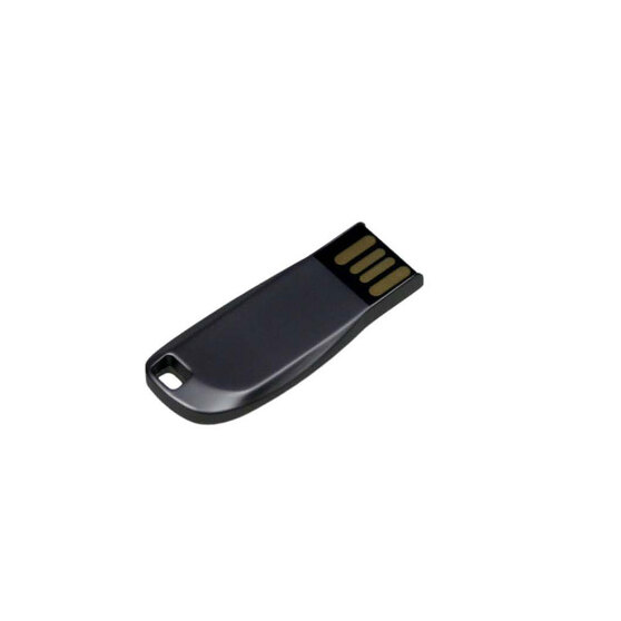USB 2.0- флешка на 8 Гб компактная с мини чипом и овальным отверстием-2