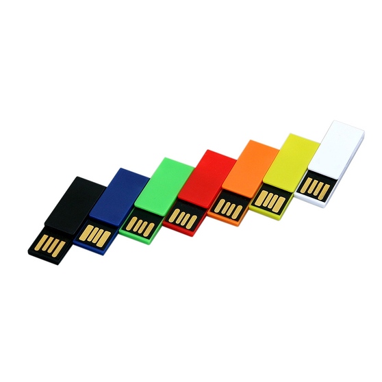 USB 2.0- флешка промо на 32 Гб в виде скрепки-3