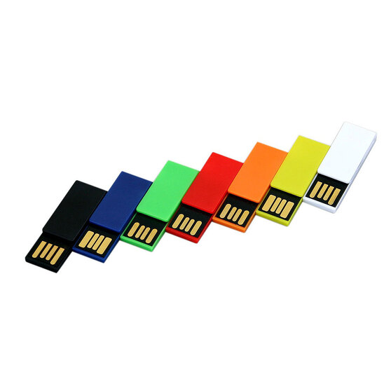 USB 2.0- флешка промо на 8 Гб в виде скрепки-3