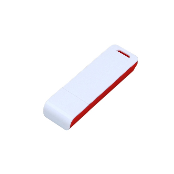 USB 2.0- флешка на 16 Гб с оригинальным двухцветным корпусом-2