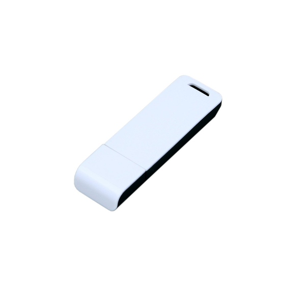 USB 2.0- флешка на 16 Гб с оригинальным двухцветным корпусом-2