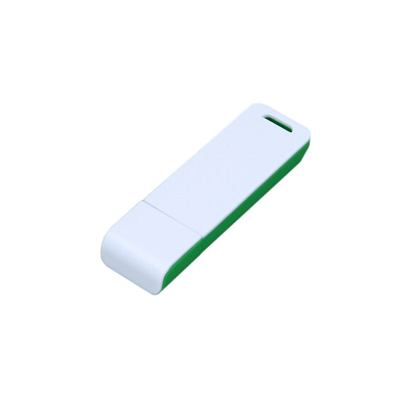 USB 2.0- флешка на 4 Гб с оригинальным двухцветным корпусом-2