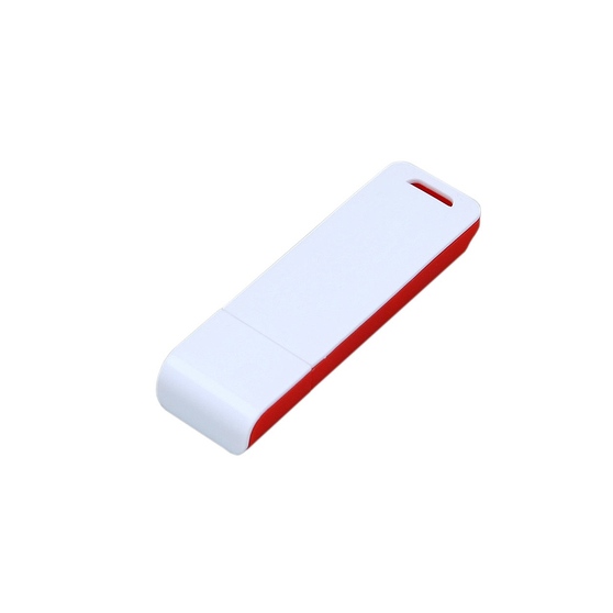 USB 2.0- флешка на 64 Гб с оригинальным двухцветным корпусом-2