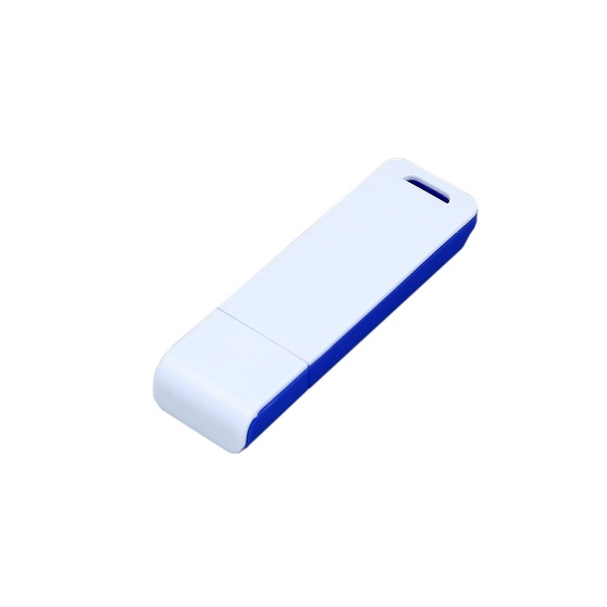 USB 2.0- флешка на 64 Гб с оригинальным двухцветным корпусом-2