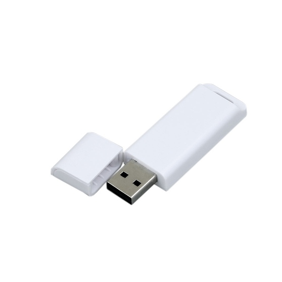 USB 2.0- флешка на 64 Гб с оригинальным двухцветным корпусом-1