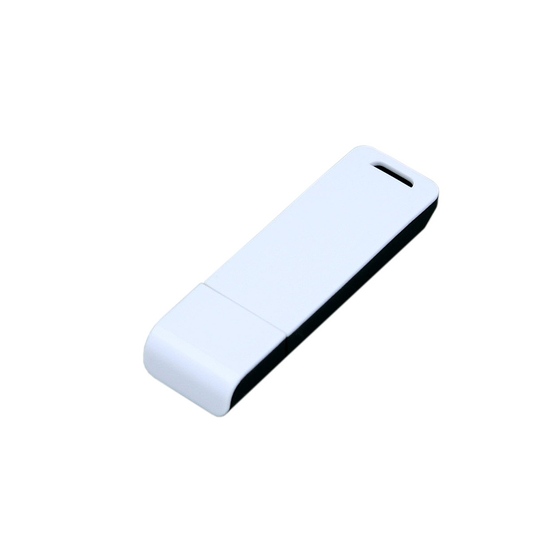 USB 2.0- флешка на 64 Гб с оригинальным двухцветным корпусом-2