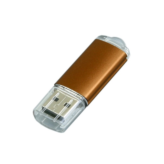 USB 2.0- флешка на 16 Гб с прозрачным колпачком-2