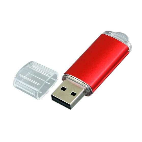 USB 2.0- флешка на 32 Гб с прозрачным колпачком-1