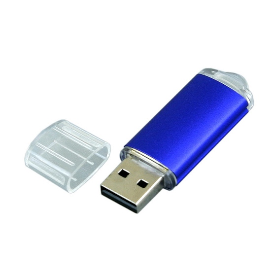 USB 2.0- флешка на 32 Гб с прозрачным колпачком-1
