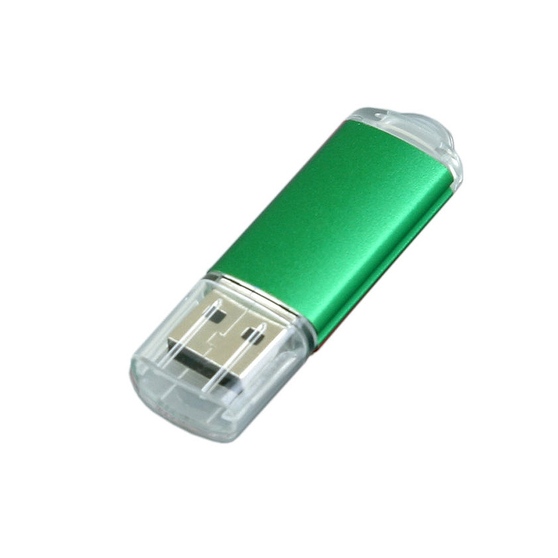 USB 2.0- флешка на 32 Гб с прозрачным колпачком-2