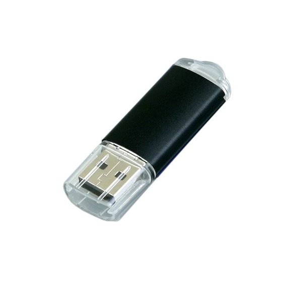 USB 2.0- флешка на 32 Гб с прозрачным колпачком-2