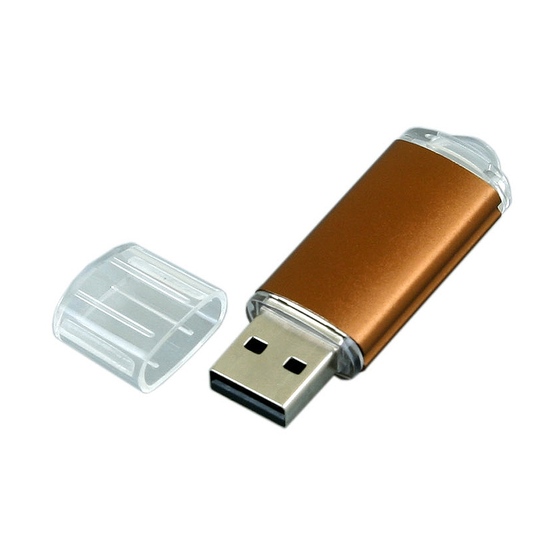USB 2.0- флешка на 32 Гб с прозрачным колпачком-1