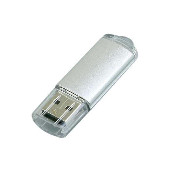 USB 2.0- флешка на 64 Гб с прозрачным колпачком-2