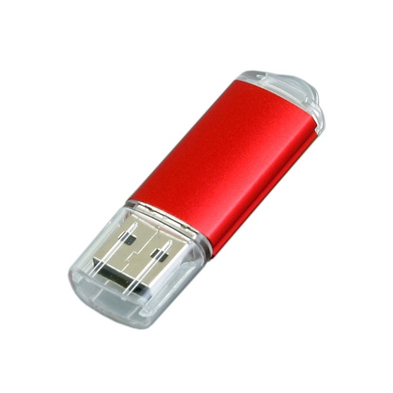 USB 2.0- флешка на 64 Гб с прозрачным колпачком-2
