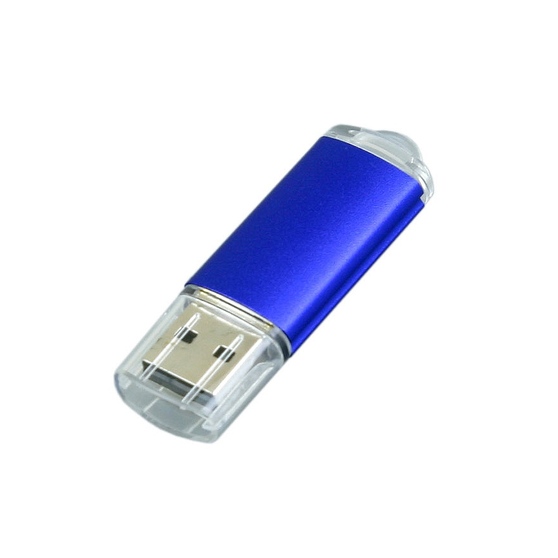 USB 2.0- флешка на 64 Гб с прозрачным колпачком-2