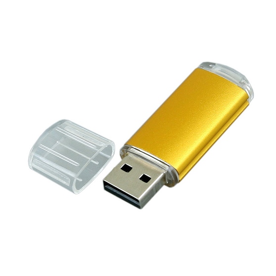 USB 2.0- флешка на 64 Гб с прозрачным колпачком-1