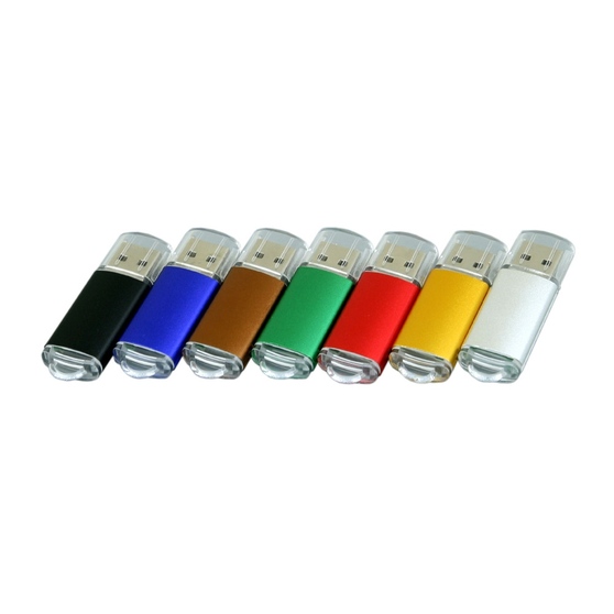 USB 2.0- флешка на 64 Гб с прозрачным колпачком-3