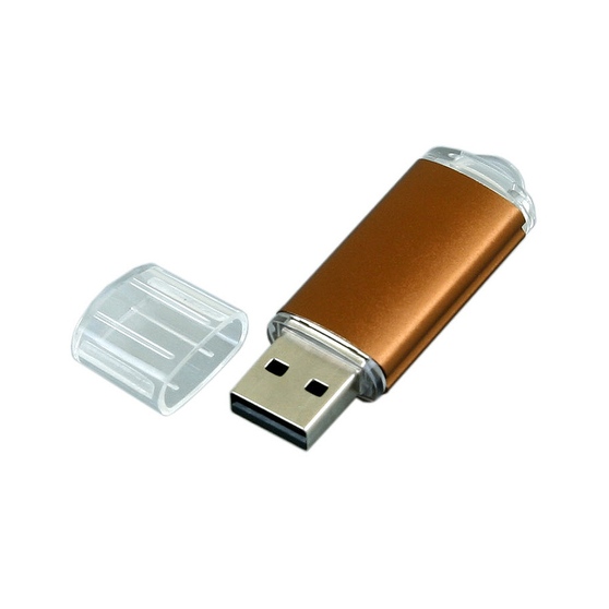 USB 2.0- флешка на 64 Гб с прозрачным колпачком-1