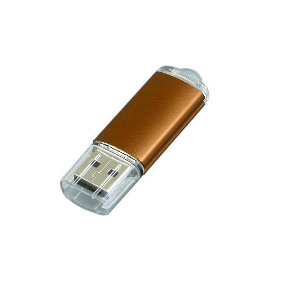 USB 2.0- флешка на 64 Гб с прозрачным колпачком-2