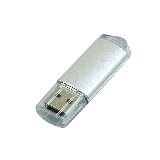 USB 2.0- флешка на 8 Гб с прозрачным колпачком-2