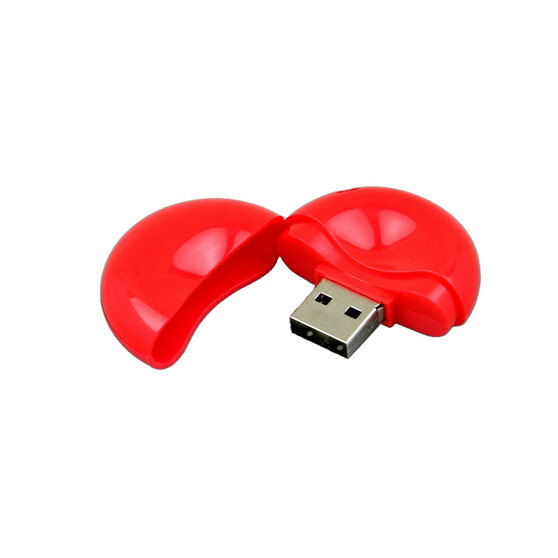 USB 2.0- флешка промо на 8 Гб круглой формы-1
