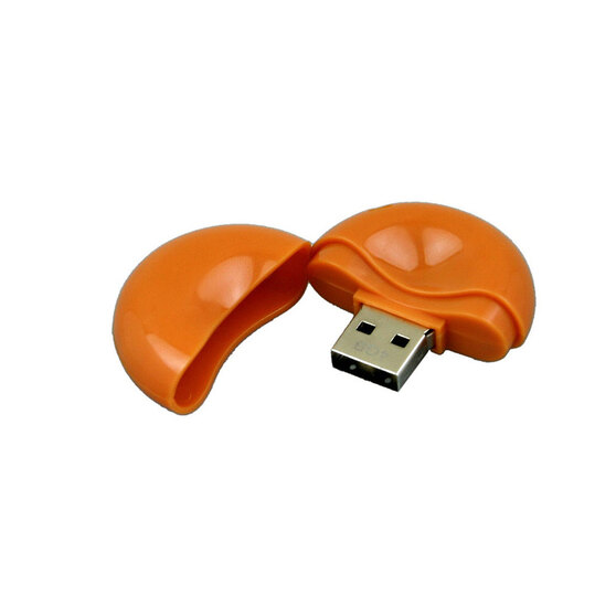 USB 2.0- флешка промо на 8 Гб круглой формы-1