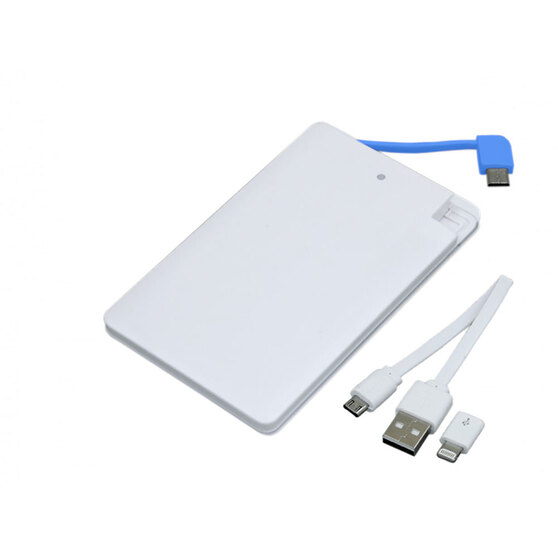 Внешний аккумулятор в форме карты «Trunk», 2500 mAh-1