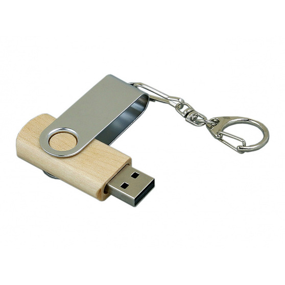 USB 2.0- флешка промо на 16 Гб с поворотным механизмом-2