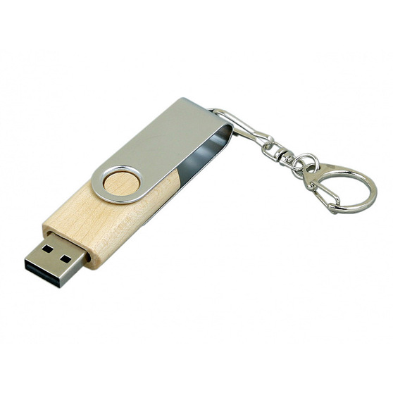 USB 2.0- флешка промо на 32 Гб с поворотным механизмом-1