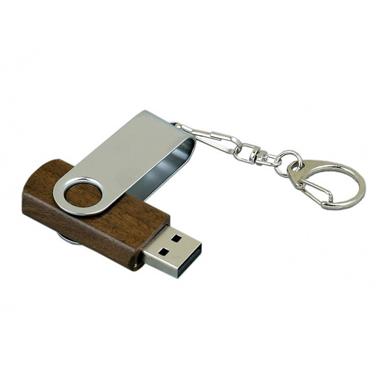 USB 2.0- флешка промо на 64 Гб с поворотным механизмом-2