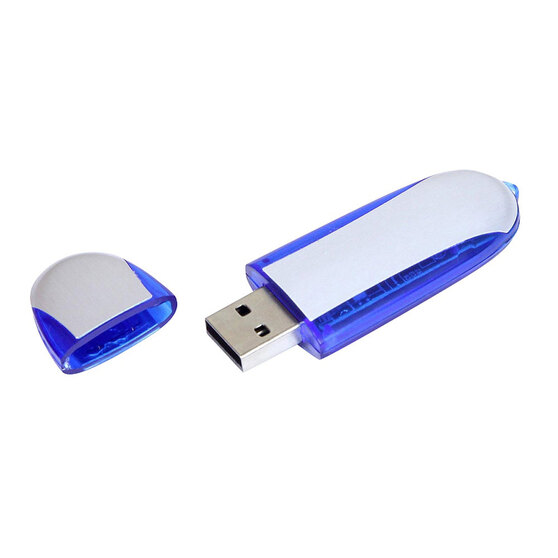 USB 3.0- флешка промо на 32 Гб овальной формы-1