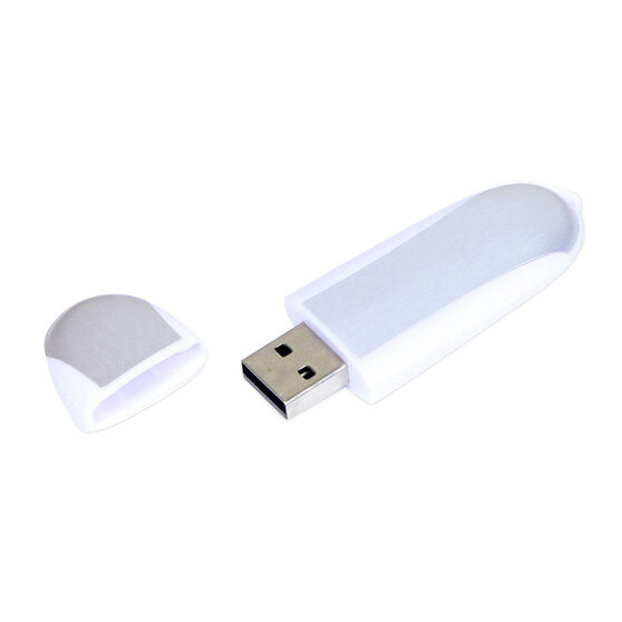USB 3.0- флешка промо на 32 Гб овальной формы-1