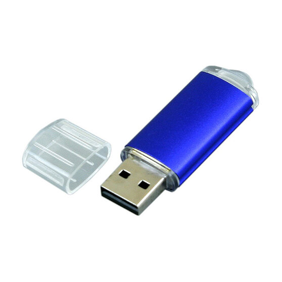 USB 3.0- флешка на 128 Гб с прозрачным колпачком-1