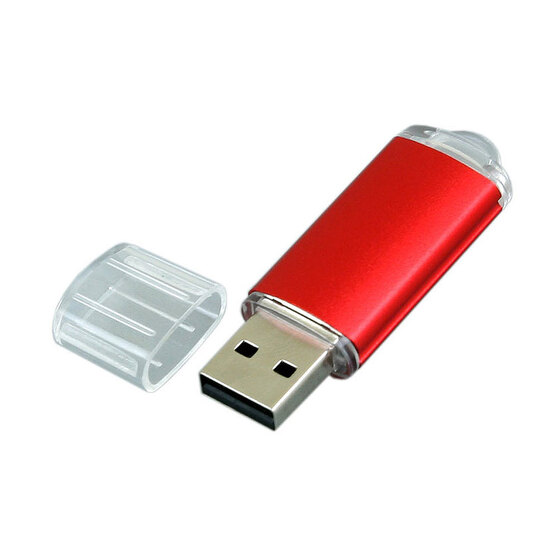 USB 3.0- флешка на 64 Гб с прозрачным колпачком-1