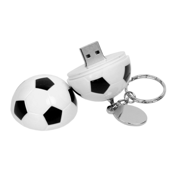 USB 2.0- флешка на 16 Гб в виде футбольного мяча-1