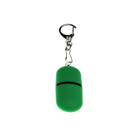 USB 2.0- флешка «Goutte Soft-touch» на 128 Гб каплевидной формы-2