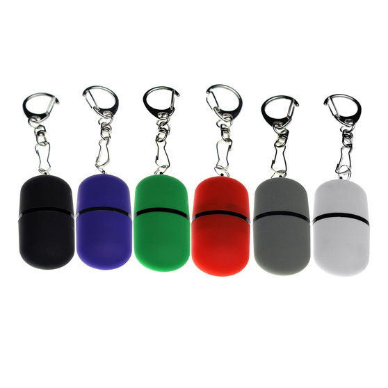 USB 2.0- флешка «Goutte Soft-touch» на 32 Гб каплевидной формы-3